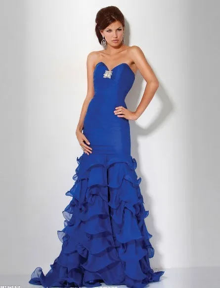 Дизайн, vestido, официальное платье de soiree, рыбий хвост, Королевский синий цвет, элегантные длинные вечерние платья, вечерние платья для матери невесты