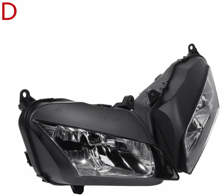 D Фара для мотоцикла Фара в сборке для Yamaha Honda SUZUKI GSXR 600/750 2003 - Цвет: D