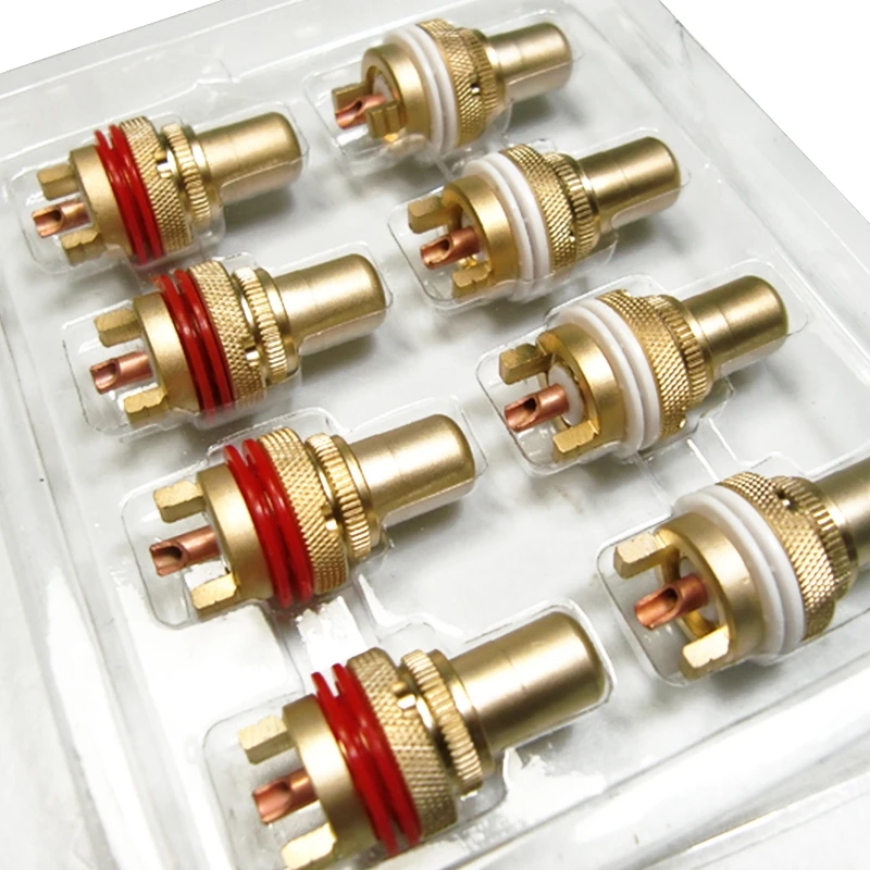 8 шт. красный+ белый RCA гнездо шасси высокое качество RCA CMC разъем Phono медь разъем Amp HiFi