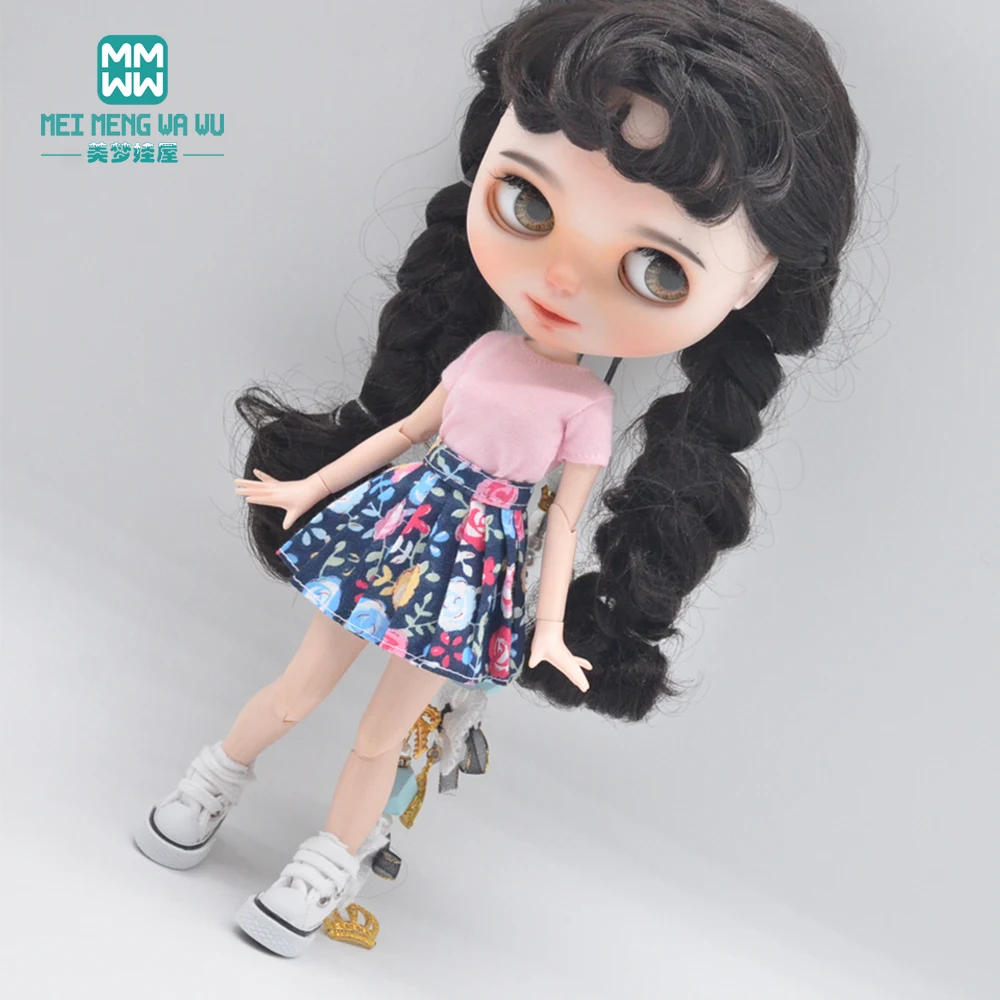 Blyth Doll Clothes fashion Sweatshirts casual hats socks sports shoes for 28-30cm Blyth Azone OB22 OB24 doll accessories