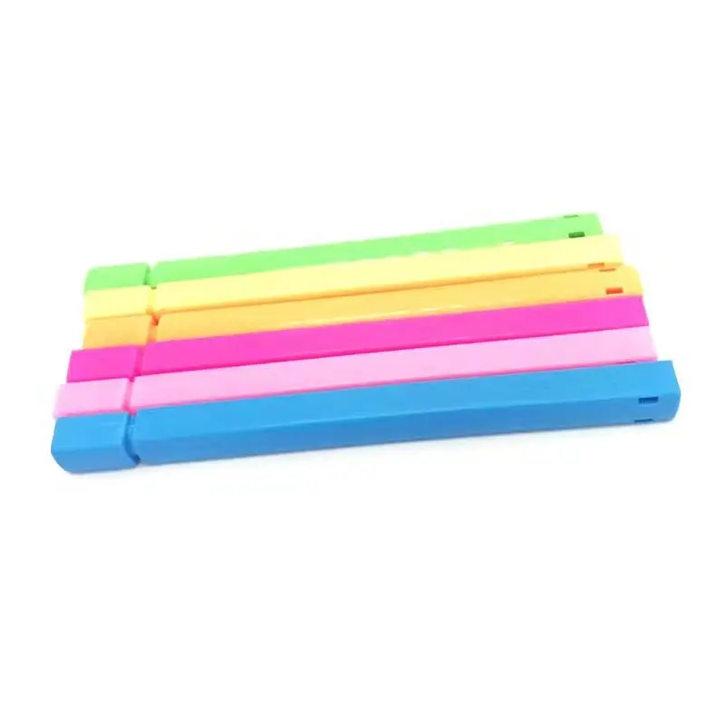 

Pet Dog Cat Food Sealing Clipper Plastic Food Storage Moisture-proof Fresh Clippers 6pcs/lot Medium Size 16cm long