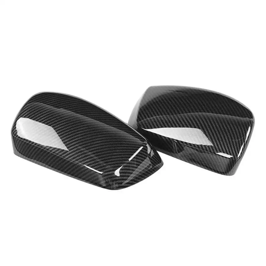 

auto mirror accessories mirror cover 2pcs Rearview Mirror Cover Carbon Fiber Style CWBWM12RPLMT Fit for E60 E61 E63