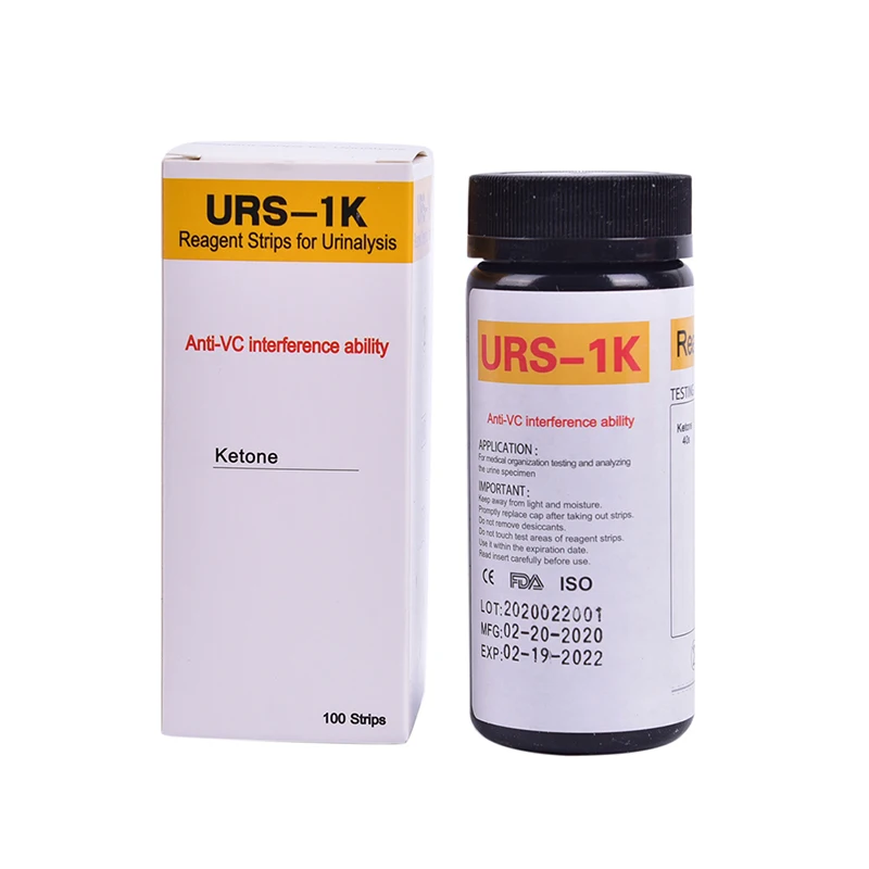 Hot sale 100pcs Urinary Ketone Strips Urine Analysis Keto Strips Healthy Diet Body Tester Hot sale 100pcs Urinary Ketone Strips Urine Analysis Keto Strips Healthy Diet Body Tester