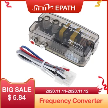 

RCA Car Subwoofer High Frequency to Low Frequency Converter with Time Delay Function Suitable for Cars / Motorcycles