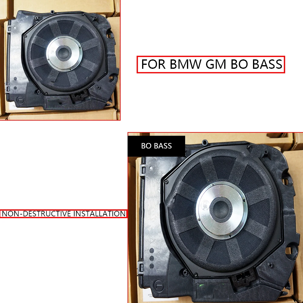 Автомобильный сабвуфер для BMW F10, F30, F32, F15, F25, G30, G11, G01, низкочастотный громкоговоритель, басовый динамик, стерео, НЧ-динамик