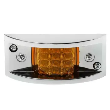 

Amber Side Marker Lights Lamp Waterproof Dustproof Replacement Clearance