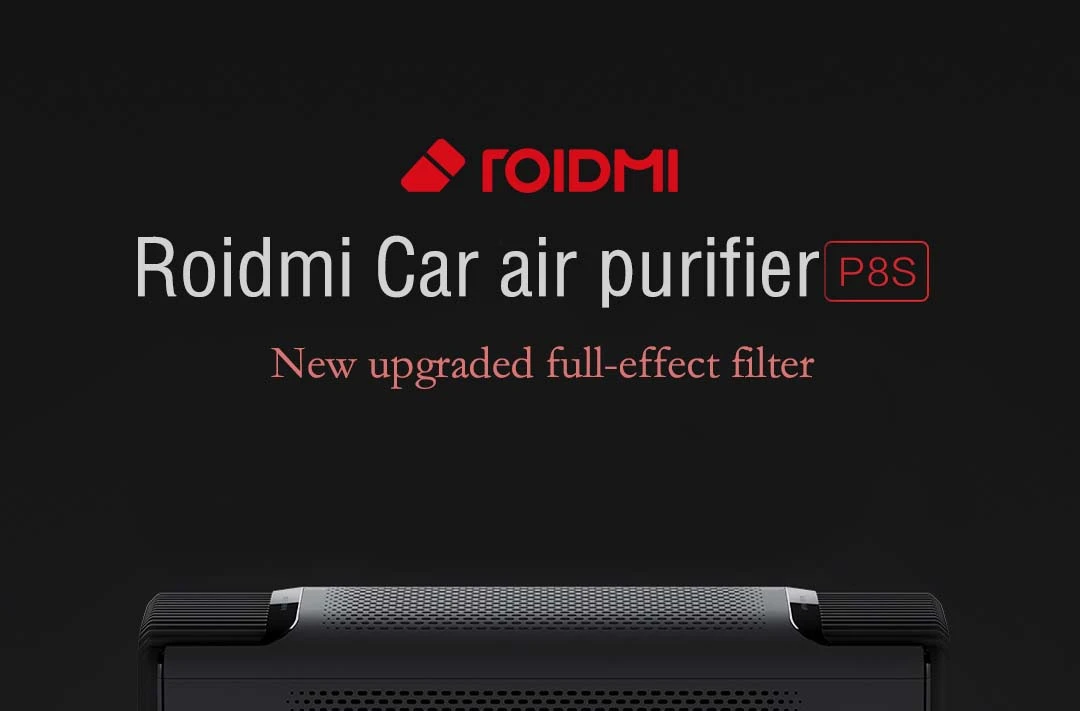XIAOMI ROIDMI умный автомобильный очиститель воздуха P8S для очистки воздуха автомобиля в дополнение к формальдегиду дымка очистители Интеллектуальные бытовые