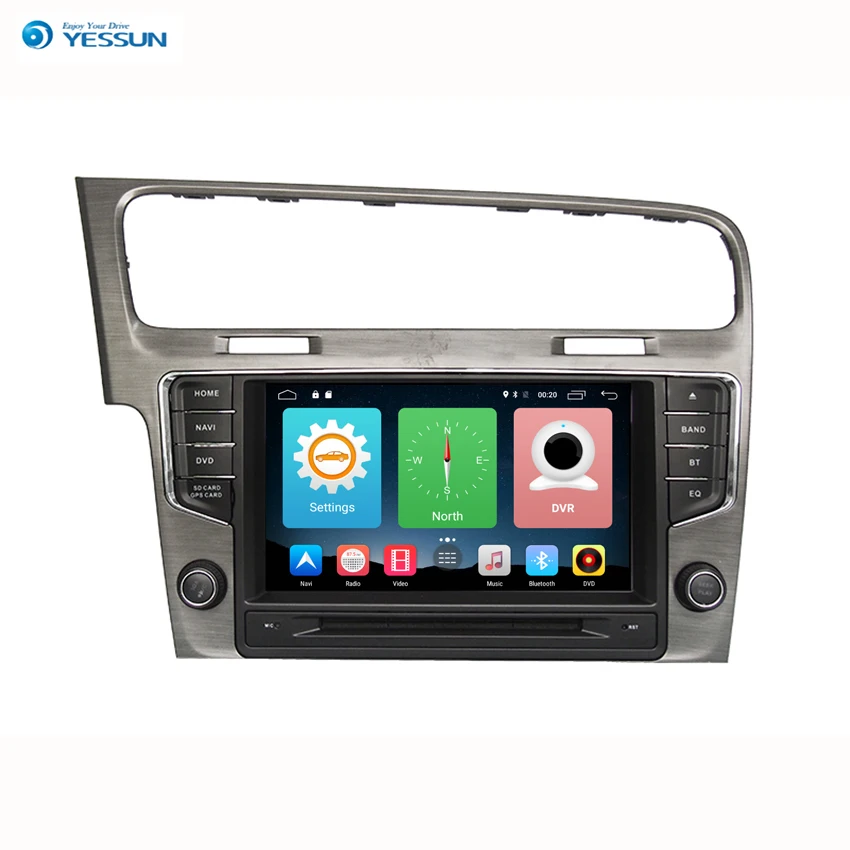 Автомобильный навигатор Yessun для Volkswagen Golf 7 1997 ~ 2016 Android GPS HD сенсорный экран