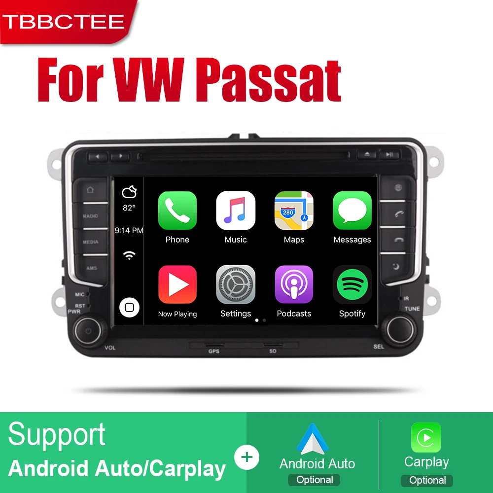 TBBCTEE dvd-плеер gps навигация для Volkswagen VW Passat Variant 2005 2006 2007 2008 2009 2010 автомобильный Android BT экран радио