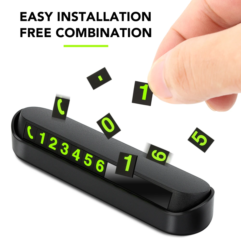 Светящиеся автомобильные наклейки для временной парковки Hyundai Creta i10 i20 ix25 ix35 Elantra