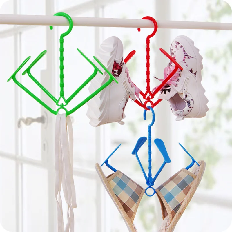 

3pcs 2 In 1 360 Degree Rotation Shoe rack Plastic shoes drying rack organizer
