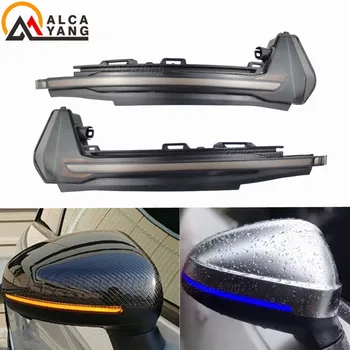 

Blue Dynamic LED Turn Signal Lights Sequential Rear View mirror Turn Signal Light Blinker For Audi A1 8X 2011-2018 Car Led Light