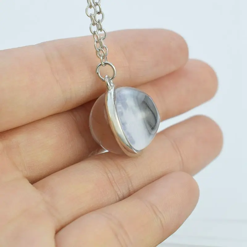 2019 модное ожерелье со стеклянным шариком солнечная система галактика Млечный