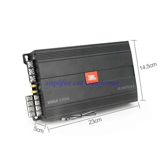 Harman jbl 4チャンネルアンプSTAGE-A9004、abhfi自動オーディオ90w 2 