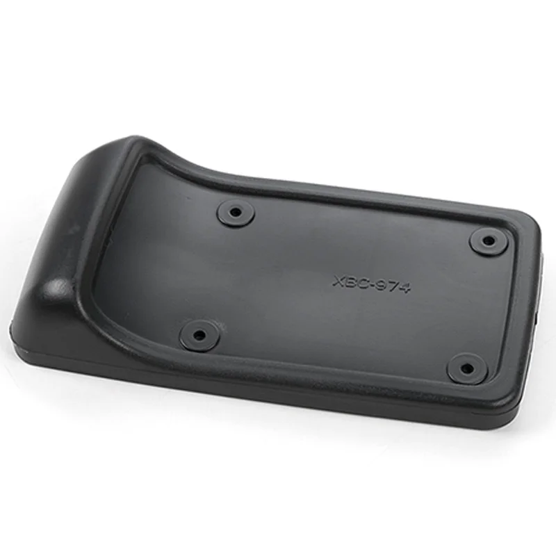 Abs черный Автомобильный внешний декор сша задний номерной знак кронштейн