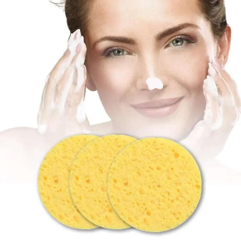 

5Pcs Face Washing Sponge For Females Cleaning Face Soft Comfortable Portable Manual High Quality Makeup Remover Tools