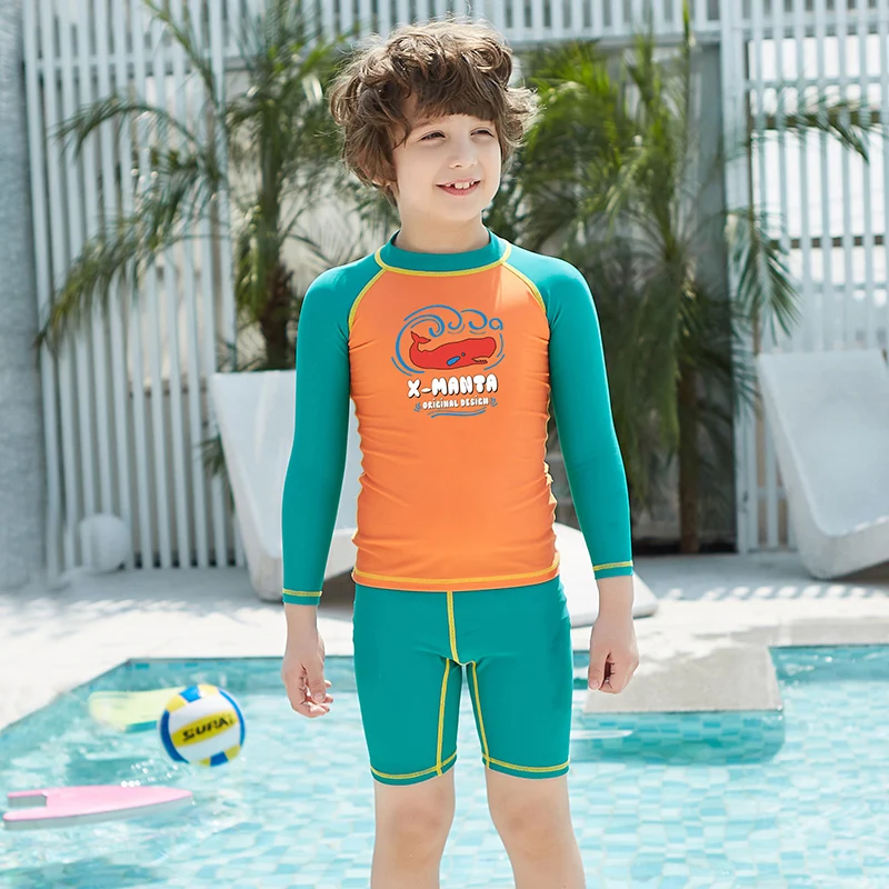 Гидрокостюм, костюм для скейтборда, мультяшный купальник, jimnastik mayosu kids sunga de banho menino, купальник для девочек, рубашка для мальчиков, uimapuku boia - Цвет: wetsuits