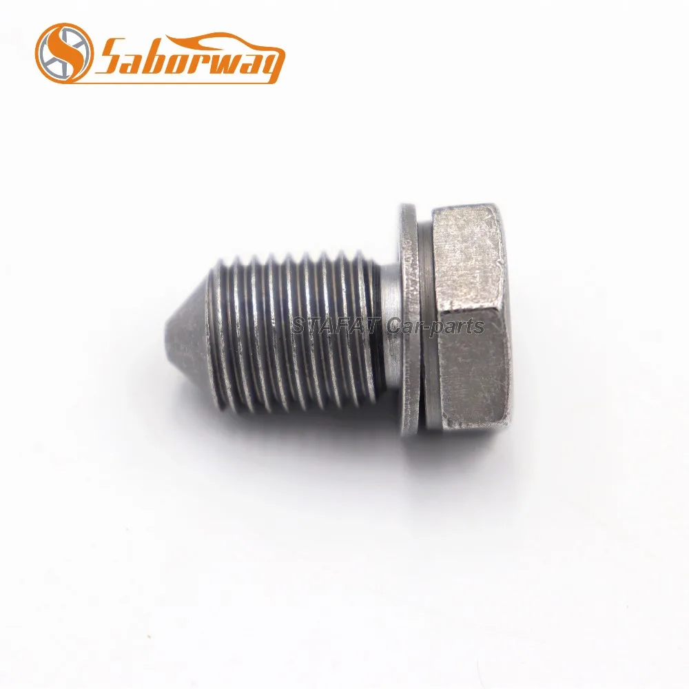 Saborway 1 шт. моторное масло слив отстойник заглушка винт болт для Beetle Eos Golf GTI Jetta Passat Tiguan A3 A4 A6 TT Q7 N90813202