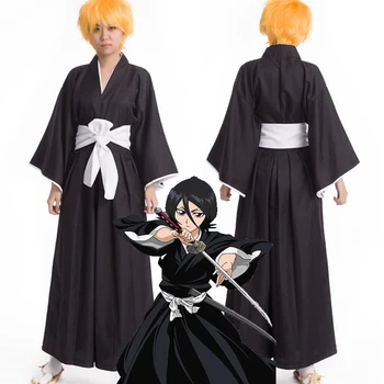 

Full set Death Bleach cosplay costume suit Anime costume Adult man Halloween Party Canonicals fancy Costume