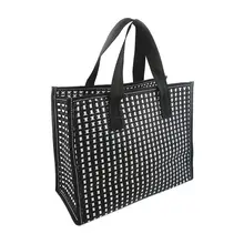 Модная сетчатая пляжная сумка для покупок, быстросохнущая сумка через плечо, кошелек 517D