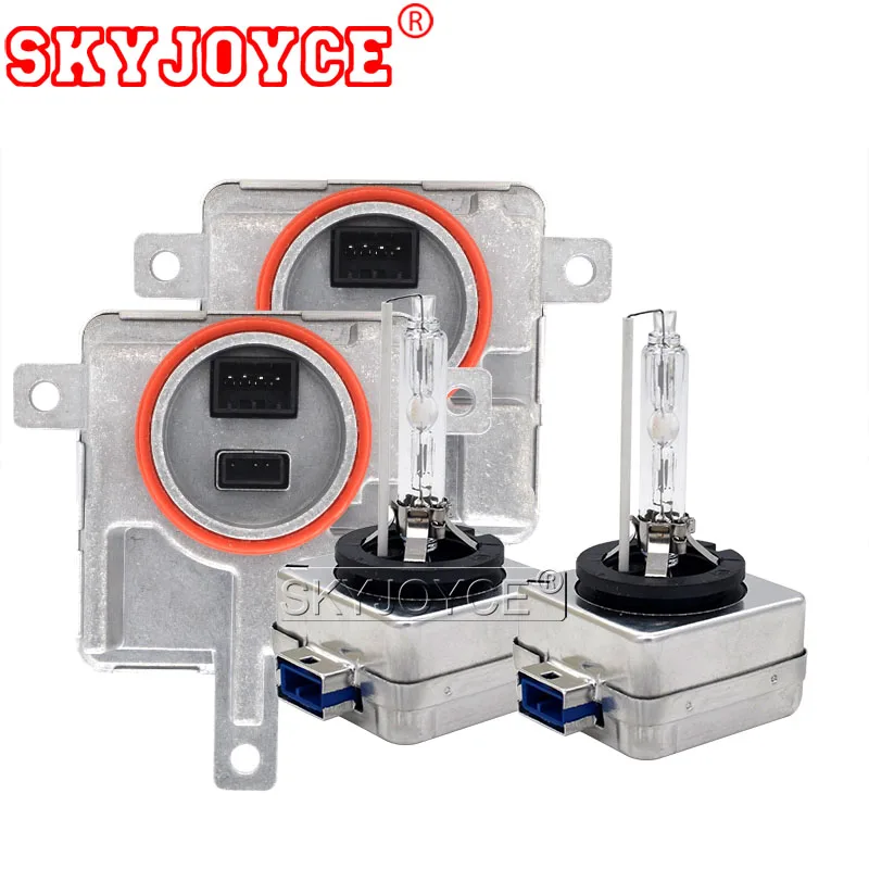 SKYJOYCE 55W D8S HID Xenon Kit D1S Car Headlight Ballast Kit D3S 6000K 4300K 8000K Auto Headlamp Bulb For A5 A1 A3 A6 A7 Q3