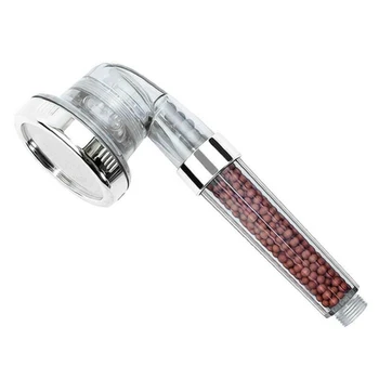 

High Pressure 3-Mode Shower Head Sprayer & Hose Bracket Water Saving Filter Set