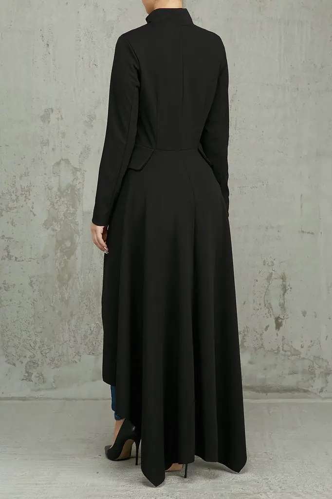 Мусульманская блузка женская необычная молния абайя платье с нерегулярными ласточками мусульманская рубашка платье хиджаб