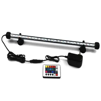 

Waterproof Submersible Aquarium Fish Tank RGB LED Light Bar Strip Lamp /w Remote