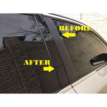 

Glossy Pillar Trim Decor For Kia Sportage 2011-2015 Set Accessories Car 6Pcs