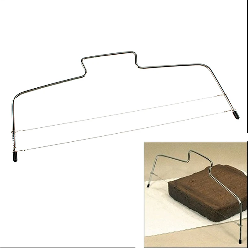 

Cake Cutter Slicer Stainless Steel Leveler Adjustable Wire Layer DIY Cake Baking Tools High Quality Kitchen Accessories