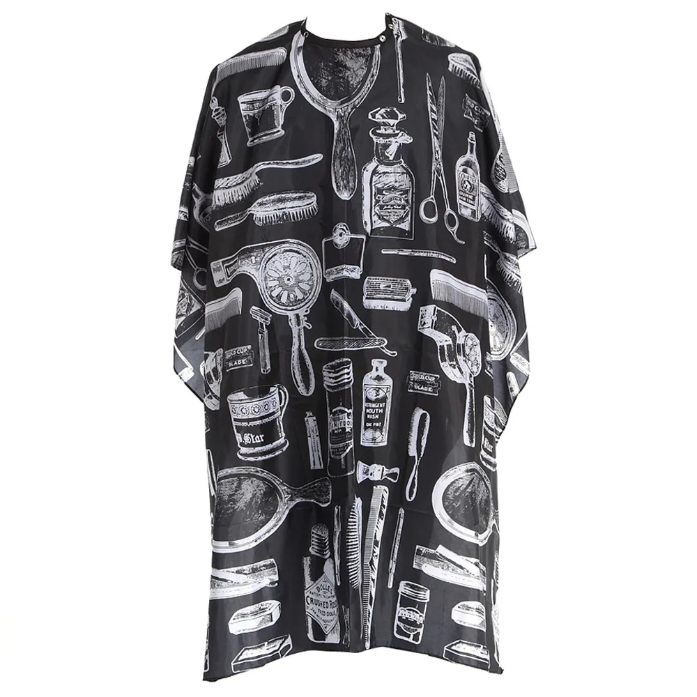 Новая Стрижка Парикмахерская Ткань череп водонепроницаемая ткань Парикмахерская мантия накидка Парикмахерская Dec