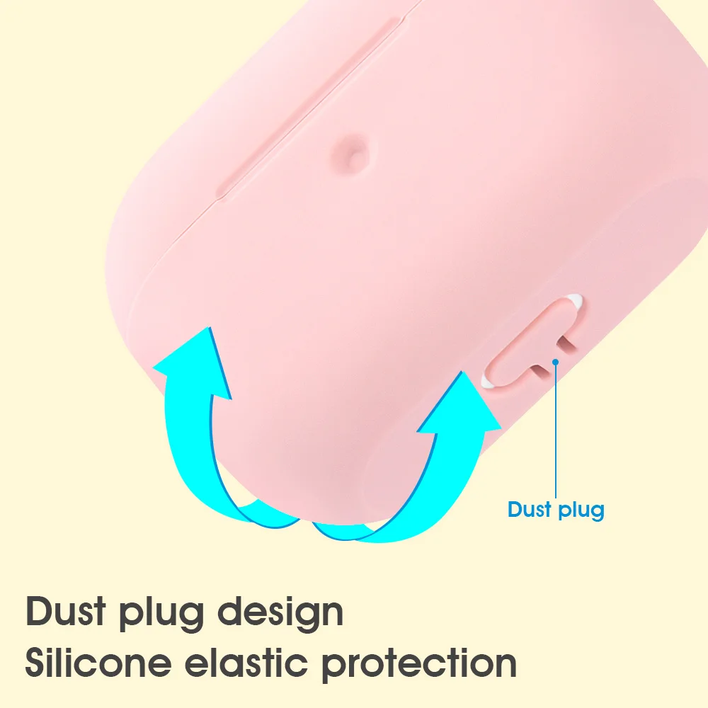 Чехол для Apple Airpods Pro 3 Чехол Мягкий силиконовый чехол для наушников для Airpods Pro чехол Беспроводная Bluetooth гарнитура Capa Coque 3