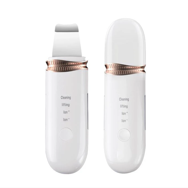 Beauty Care Tool Ultrasonic Vibration Skin Scrubber Spatula Nose Blackhead Remover Facial Lifting Machine | Красота и здоровье