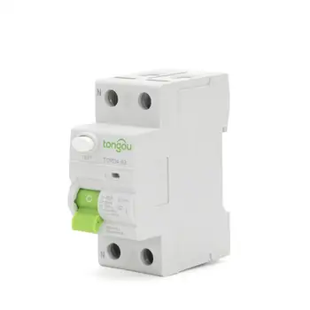 

2020 Smart Home TORD4-63 AC 2P 110V 230V Leakage Protection Circuit Breaker Safety Switch Differential Breaker