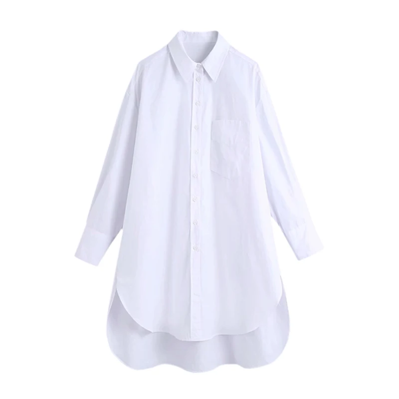 Summer Blouses Long Sleeve Top Female 