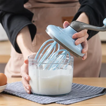 

Multifunctional protable Egg Beater Whisk Hand Stirring Cream Butter Mixer Gadgets Manual Egg And Whip Cream Mixer For Kitchen