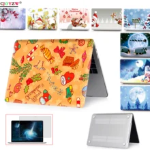 Чехол для ноутбука MacBook Air 11 13 дюймов A1466 A1932 Pro 12 13 15 retina A1502 A1706 A1708 A1989 A2159 Рождество чехол