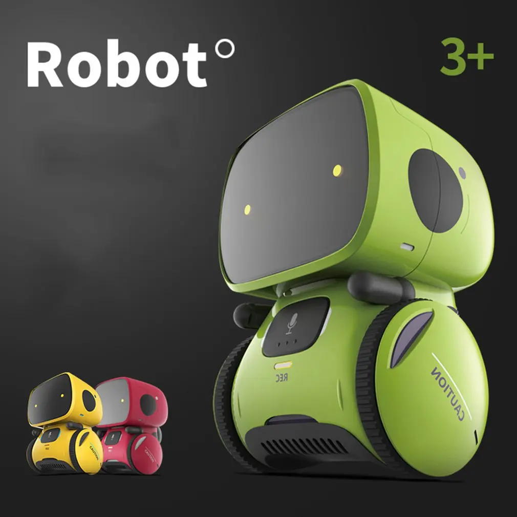 

1pc Smart Robots Dance Voice Command 1 Languages Versions Touch Control Toys Interactive Robot Cute Toy Gifts For Kids