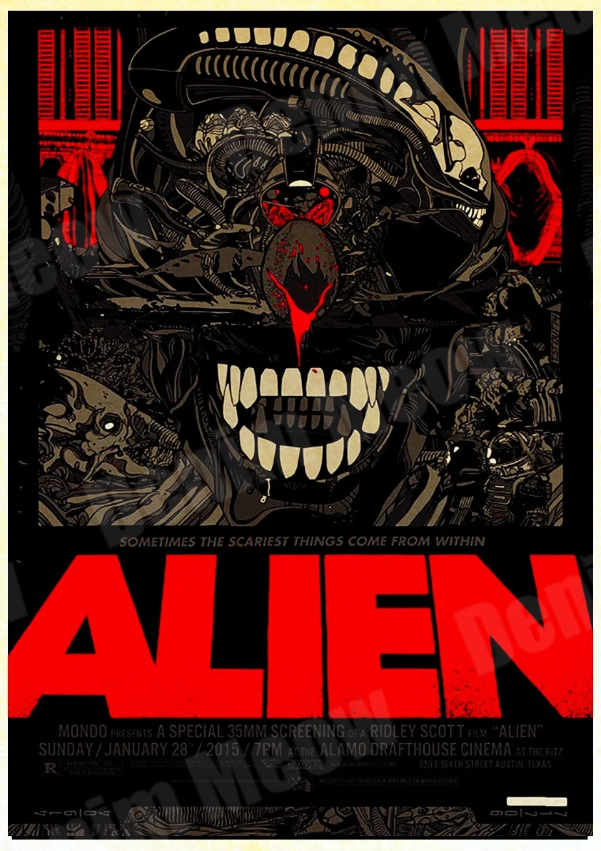 Alien Fallout целлюлозно-фантастические Mad Max винтажные Плакаты для паба бар кино Декор классическое кино-стикеры Настенные металлические оловянные табличка, пластинка MN141