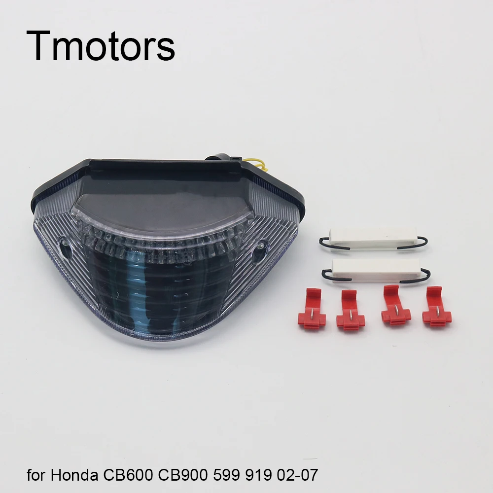 Для Honda 02-07 599/919 03-06 CB600/CB900 HORNET светодиодные задние фонари тормоза задний свет с