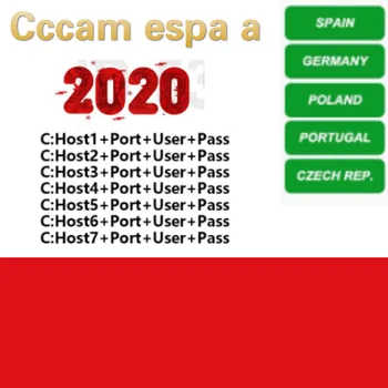 

2020 CCcam espa a server Satble 8 Line Spain Europe Portugal Poland France Italia ccam espa a server HD for receptor satelite