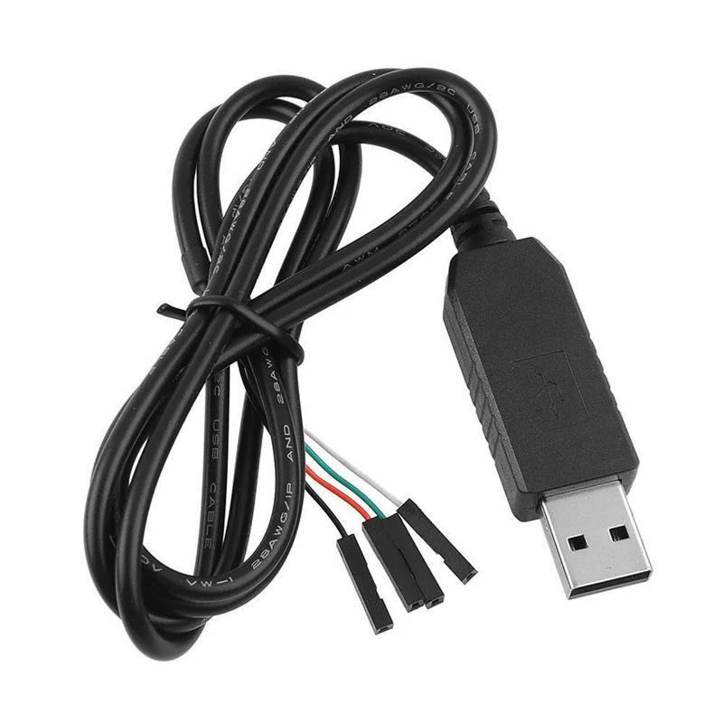 Мини-usb для RS232 ttl USB-COM последовательный ugreen адаптер кабель aux модуль PL2303 проектор
