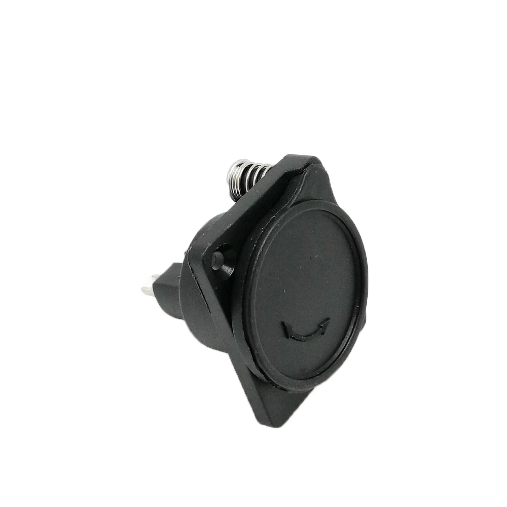 Fester Flansch, 3-polige XLR-Buchse mit Staubschutz, XLR-Buchse für Elektrofahrrad, Ladeanschluss, 10 Stück – Detail 8