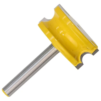 

2PCS 1/4\\\\\\\\\\\\\\\" Shank 1/4\\\\\\\\\\\\\\\" Dia Canoe Flute Bead Router Bit Cutter Woodworking Tools