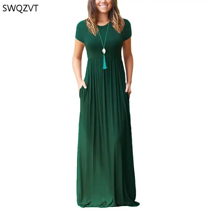 vestidos longos casuais