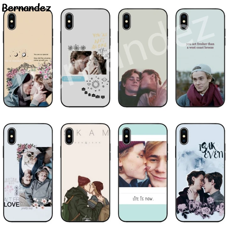Bernandez 5 5S SE 6 6S TPU phone case cover for iPhone 7 8 plus X Xs Max XR Norwegian TV Skam Top Detailed Popular |