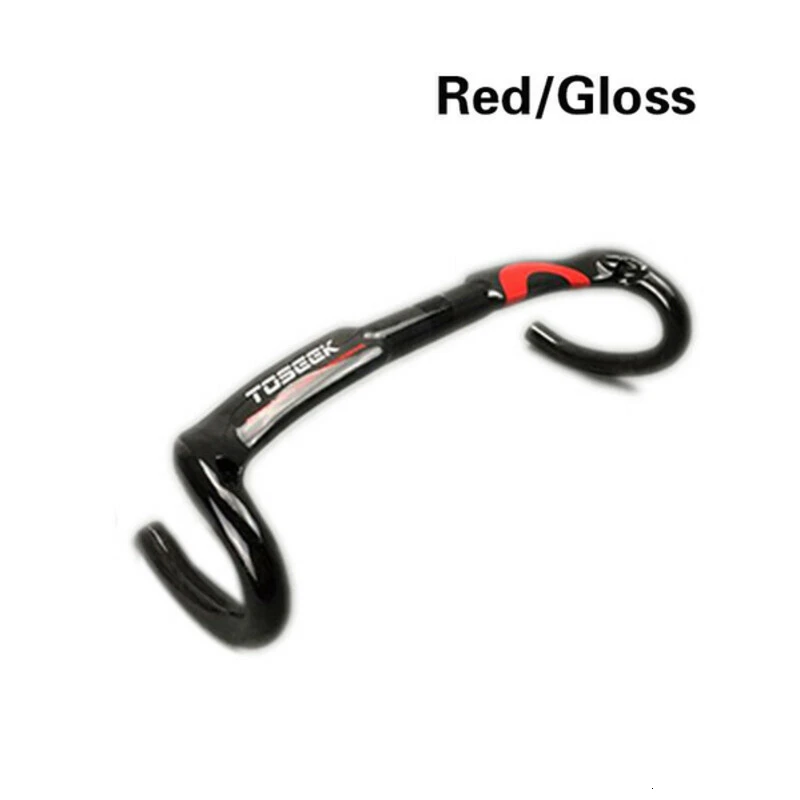 Red 31.8x400 Углеродное волокно для велосипеда прочный Ultrallight велосипеда прямая рукоятка Горный Дорожный велосипед Велоспорт Запчасти аксессуары 400/420/440 мм - Цвет: Red 31.8x400