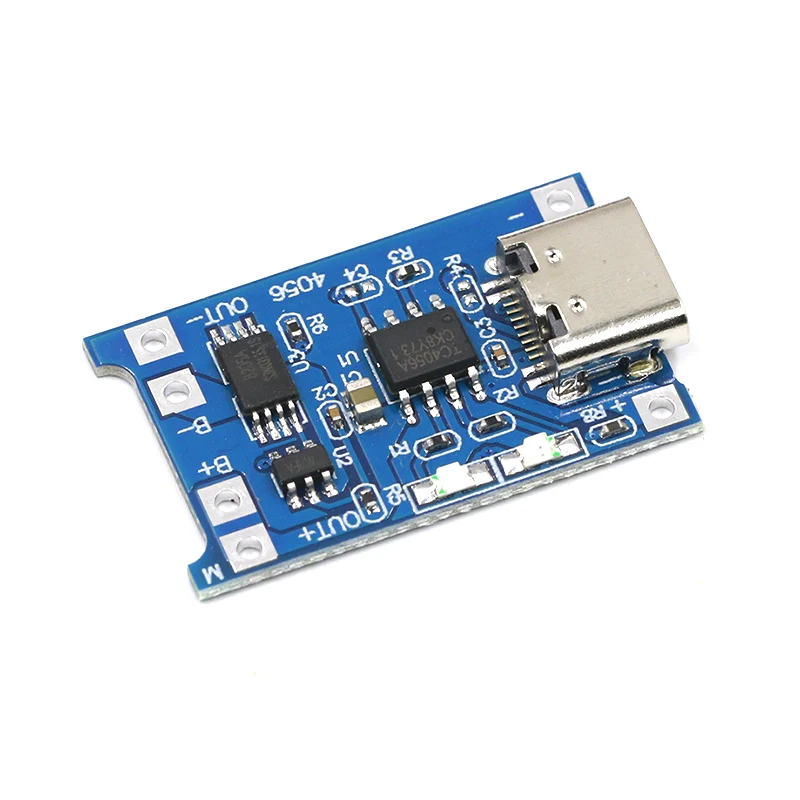 USB type c 5 В 1A 18650 TP4056 быстрая зарядная плата с защитой двойные функции литий ионный