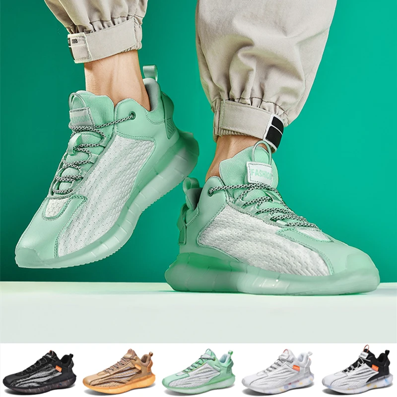 

Fashion Men Sneakers Comfortable Wearable Black Off White Running Shoes Mens Casual Shoes That Glow At Night Sneaker