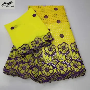 

Madison Latest Dry Laces Fabrics High Quality African Cotton Lace Fabric for Sewing Swiss Voile Lace Fabric in Switzerland